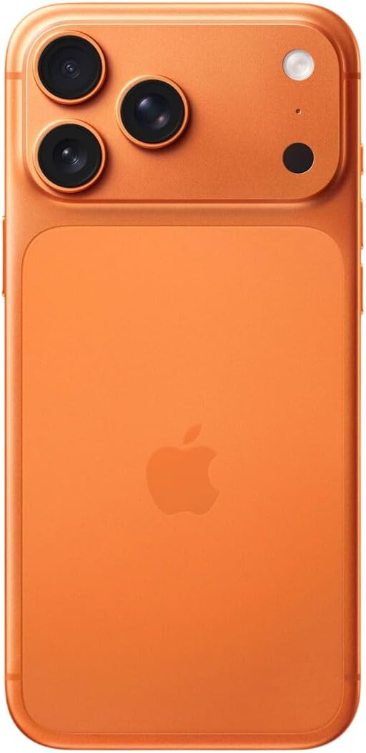 Apple iPhone 17 Pro Max, US Version, 256GB, eSIM, Cosmic Orange- Unlocked (Renewed Premium)